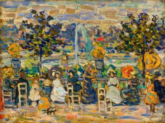 In Luxembourg Gardens